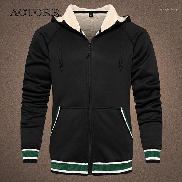 

men's down & parkas hooded winter streetwear thicken jacket men casual quality mens coat warm autumn style jackets male eu size xxl, Black