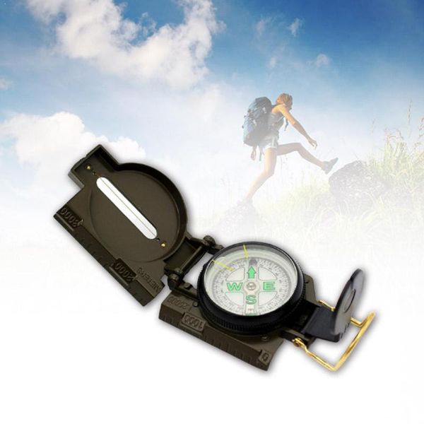 

outdoor gadgets 1 pcs multifunctional portable compass camping folding hiking i6m4