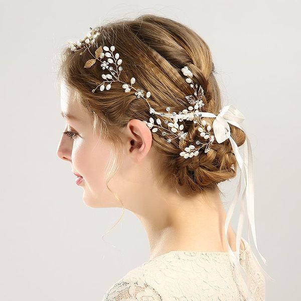 

hair accessories matagorda pearls headband women wedding bridal hairband hoop girls headwear party pearl jewelry