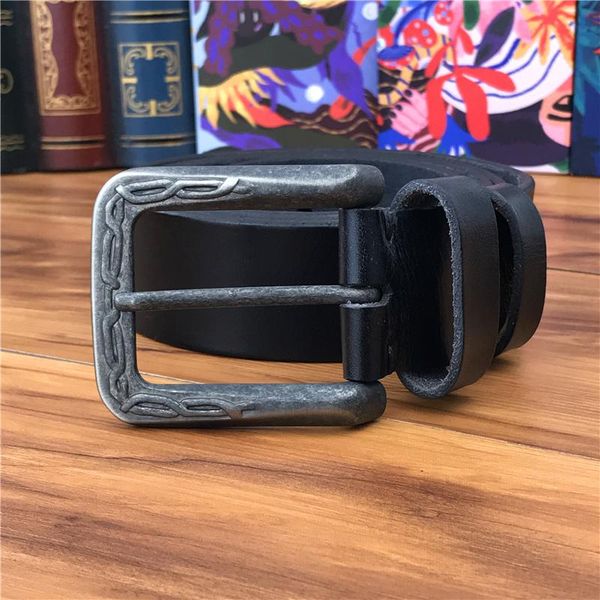

belts vintage belt buckle men thick leather ceinture homme men's wide jeans waist riem male strap mbt0041, Black;brown