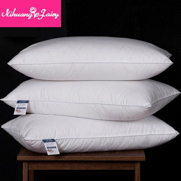 

pillow core a pair of high elasticity washable student dormitory soft head