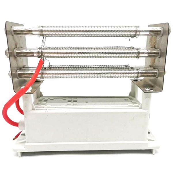 

30g/h 220v ozone generator air purifier quartz tube, air ozonator stainless steel electrode ozonizer cleaner