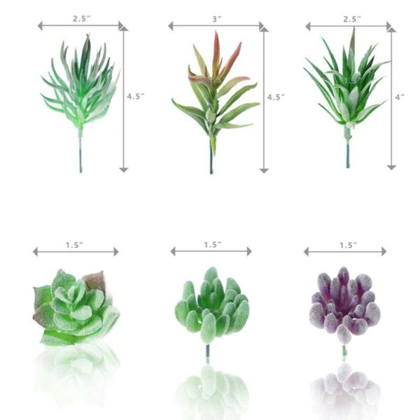 

home artificial succulents garden decoration decor gifts 11pcs artificial