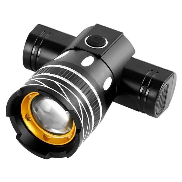 

bike lights 1200mah bicycle light 800 lumen t6 led headlight zoom usb rechargeable aluminum alloy upgrade mount accessory