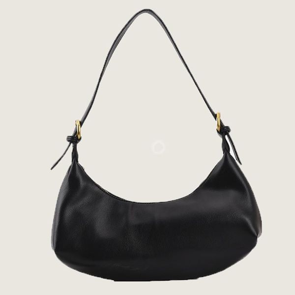 

evening bags literary female bag casual shoulder 2021 fashion design trend portable large capacity messenger crescent dumpling