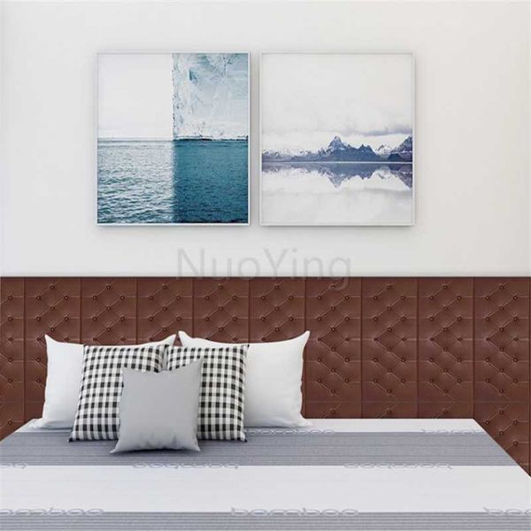 

wall stickers 3d soft tatami anti-collision mat for children's bedroom living room foam cushion wallpaper 60cm*30cm