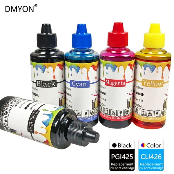 

dmyon pgi425 cli426 ink refill kit compatible for canon for ip4840 ip4940 mg5140 mg5240 mg5340 mx884 mx894 mx714 ix6540 printer