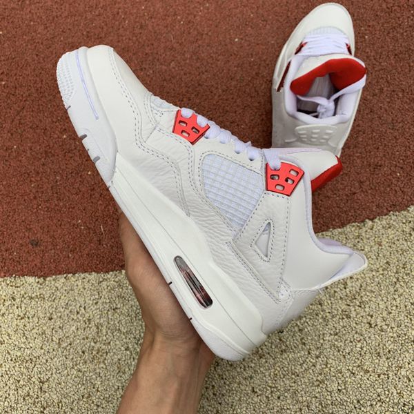 

jumpman 4 orange metallic basketball shoes sport for mens womens sneakers size 36-48 ct8527 118