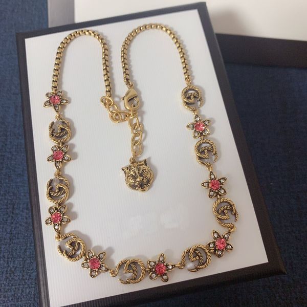 

gjia / gujia 20-year-old new pattern necklace with heavy color device, Silver