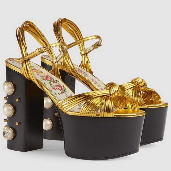 

sandals fanyuan luxury rhinestone party shoes women ankle strap super high heel platform nightclub pumps, Black