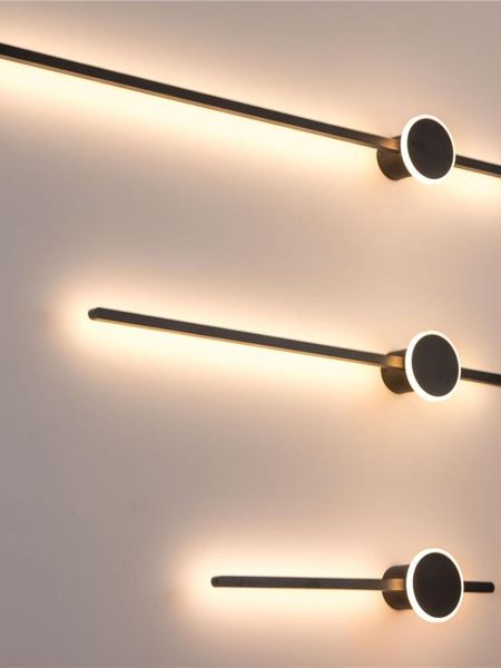 

wall lamps modern pointer lamp long strip led light bedroom bedside source staircase aisle background decor designer