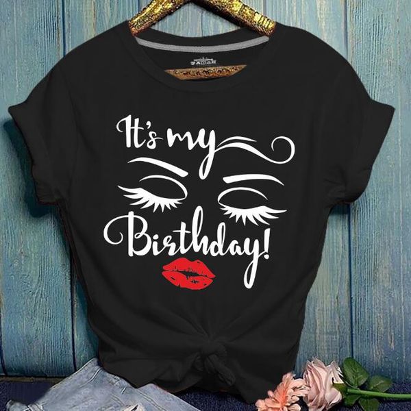 

spot fashion 2021 new trend ladies street style european and american letter printed t-shirt short sleeves, White