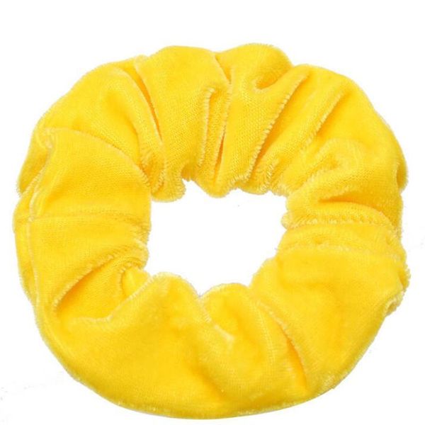 

hair accessories candy color velvet large intestine circle ring elastic scrunchie bands for women girls ties headwear