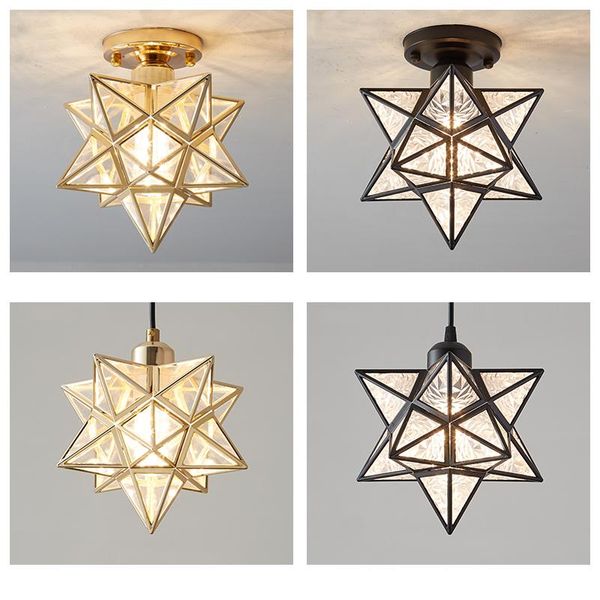 

ceiling lights acrylic stars led lamps for living room bedroom corridor porch balcony foyer entrance aisle e27 light