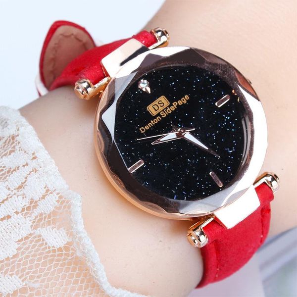 

wristwatches fashion womens ladies simple watches faux leather analog quartz wrist watch clock relogio feminino, Slivery;brown