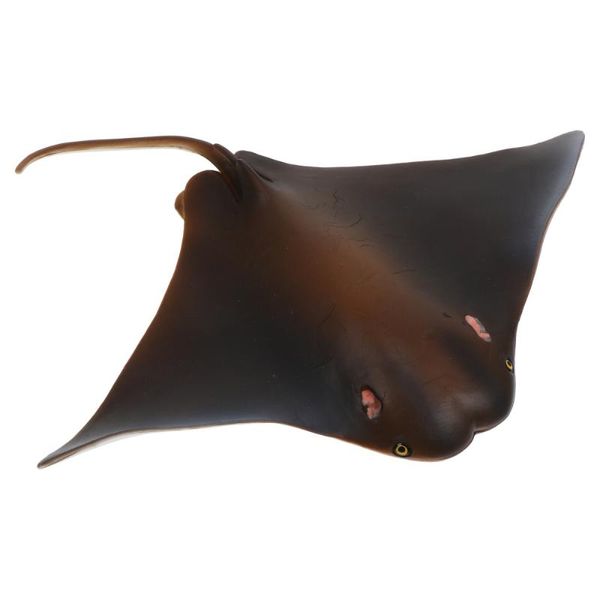 

interior decorations 1pc shell fish model sea animal decor tank landscape (brown)