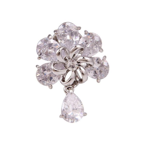

pins, brooches net red fashion brooch elegant personality women simple temperament clothing accessories, Gray