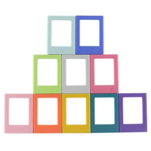 

lighting & studio accessories mini colorful diy magnetic po frame fridge refrigerator magnet picture for holding 3 inch pos