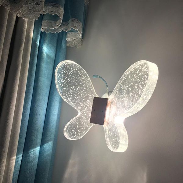 

wall lamps simple modern led lamp, aisle, bedside living room, creative staircase crystal lamp