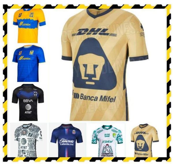 

dhl 21 22 club america tigres soccer jerseys third henry giovani caceres b.valdez 2021 2022 maillot women men football shirts, Black;yellow