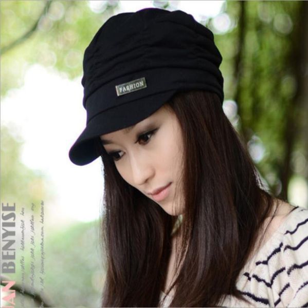 

2021 new fashion hat spring and autumn winter hat woman girl cap girl female korean version of the tide cap, Blue;gray