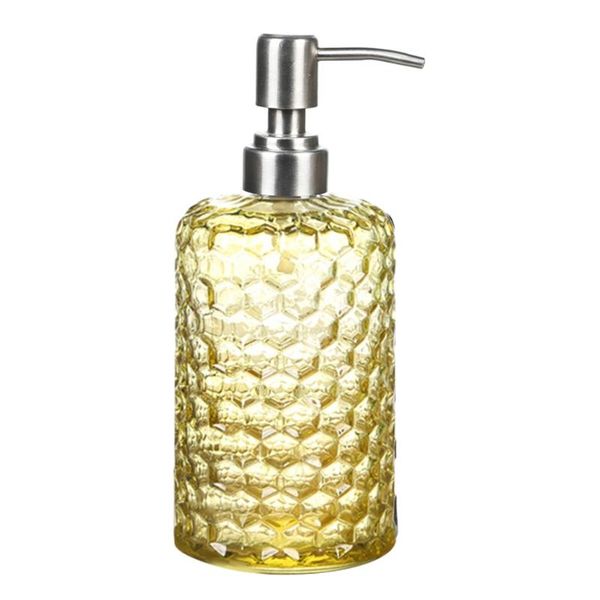 

storage bottles & jars 500ml large capacity empty bottle shampoo shower gel push type dispenser drop