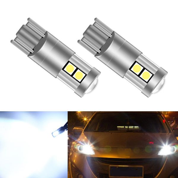 

emergency lights 2x t10 w5w led clearance light marker lamp bulb canbus error for focus 1 2 3 fiesta mondeo ecosport kuga
