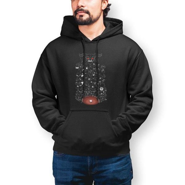 

men's hoodies & sweatshirts the binding of isaac mens cotton my friends loose pullover hoodie autumn long sleeve cool over size, Black