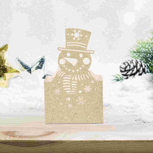 

gift wrap 20pcs festive xmas candy packing box folding golden packaging