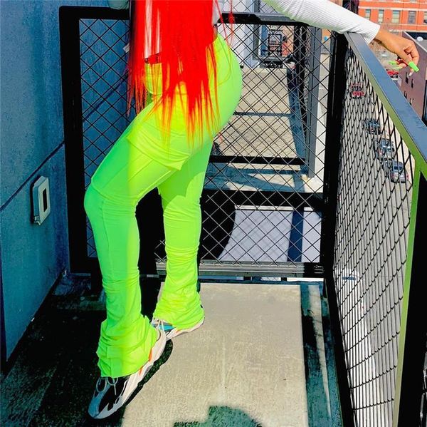 

women's pants & capris pleated 4-pocket micro-flared sweatpants urban casual wear close-fitting lace-up trousers, Black;white