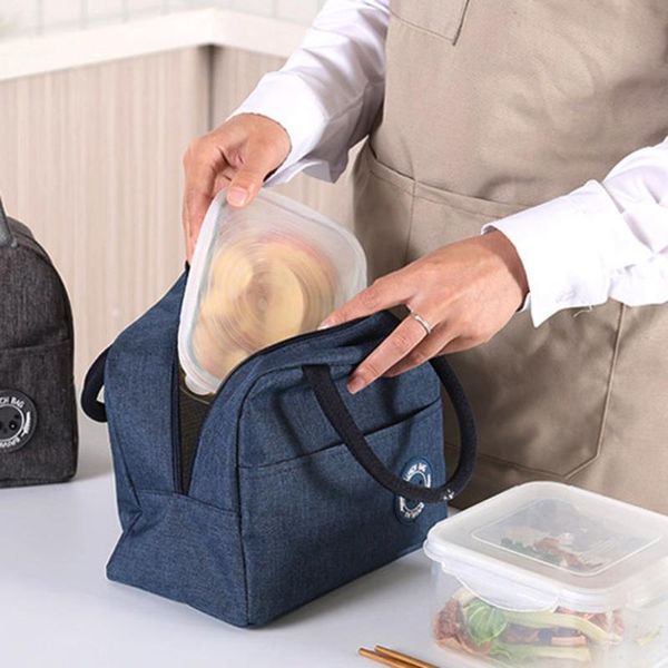 

storage bags picnic bag family outdoor lunch thermal small portable insulated cooler box carry tote large capacity