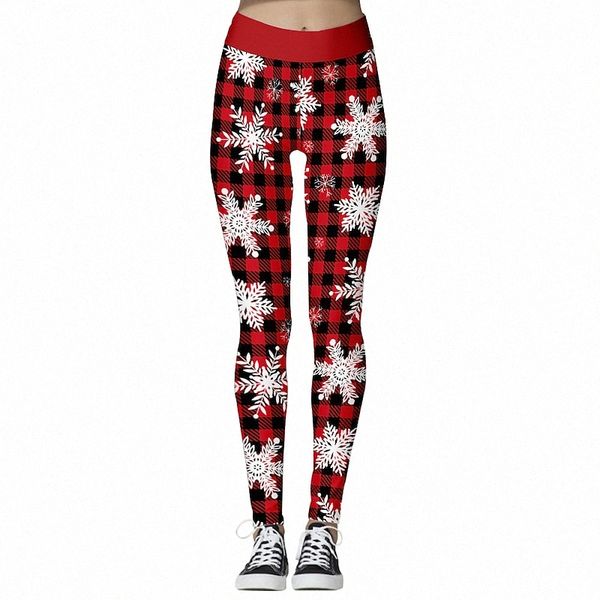 

women's casual / sporty streetwear leggings elastic waist print ankle-length pants christmas weekend micro-elastic heart stripe comfort, Black;white