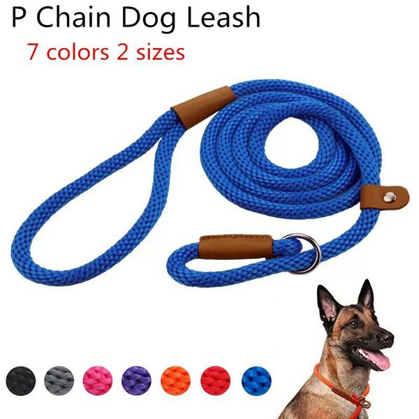 

dog collars & leashes p chain leash no and safety belts are needed slip rope training leads for medium large supplies