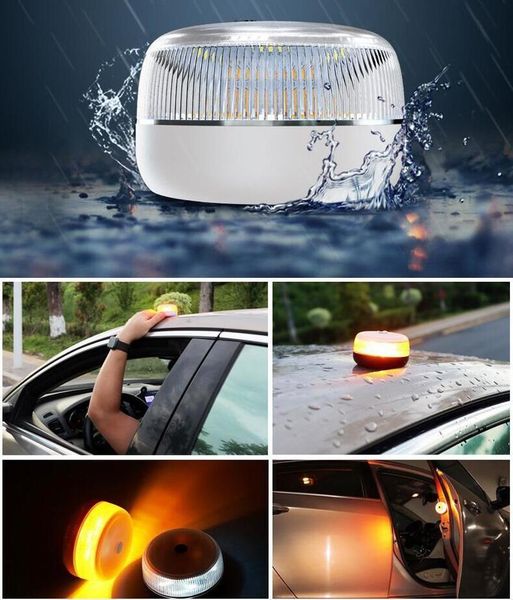 

emergency lights usb rechargeable beacon light v16 approved dgt help flash magnetic induction strobe flashing car accessories