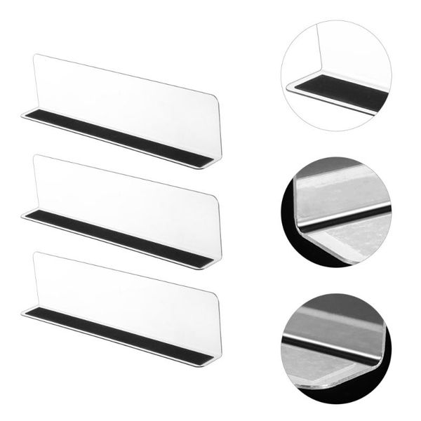 

toilet seat covers 5pcs shelf divider supermarket commodity magnetic baffle
