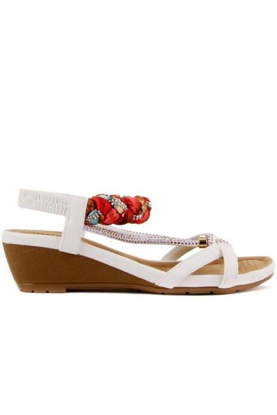 

sandals women's white 20y151-3, Black