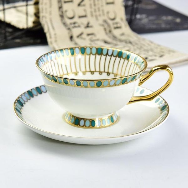 

mugs european style coffee cup set, bone china and saucer, fashion afternoon tea cup, customized gift