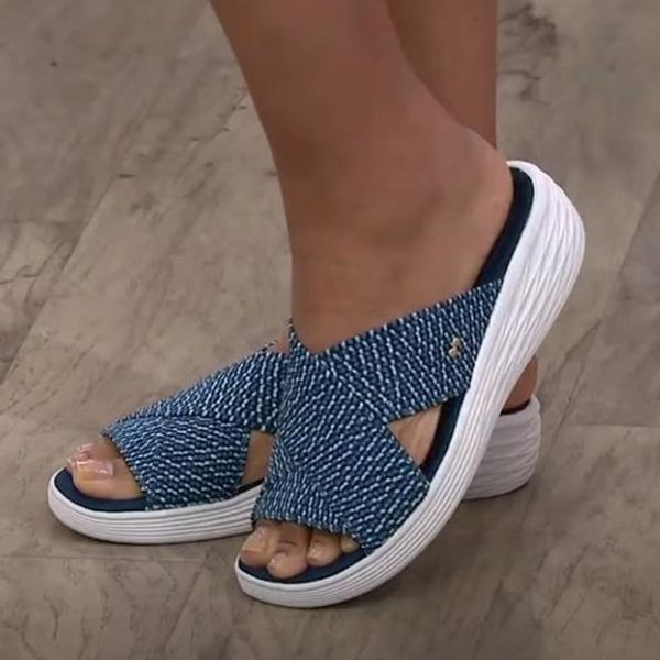 

sandals summer women shoes casual chaussure femme plus size cross slides ladies slippers flat for 2021 fashion, Black