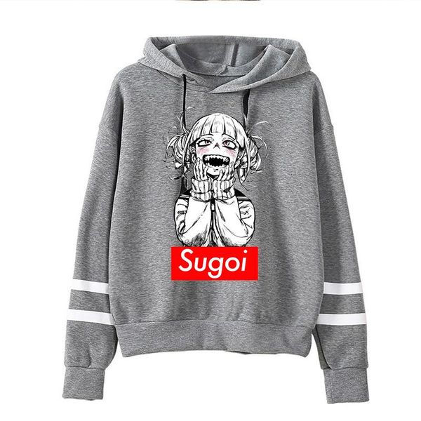 

men's hoodies & sweatshirts mijn hero academia hoodie sweatshirt cosplay todoroki trui bakugo japanse streetwear katoen hip hop kleding, Black