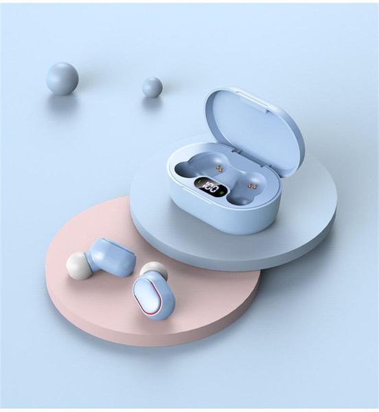 

e7s pro tws bluetooth earphone wireless headphone stereo headset sport earbuds microphone with charging box for smartphone