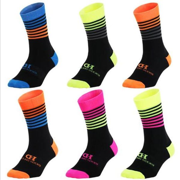 

sports socks 3 pairs/lot dh sports-dh07 cycling 97% nylon men's outdoor sport sock basket fit to size 39-45, Black