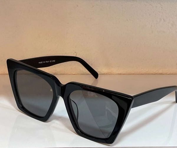

women black gray cat eye eyewear sunglasses 53mm 41468 sun glasses gafas de sol fashion sunglasses uv400 protection glasses with box, White;black