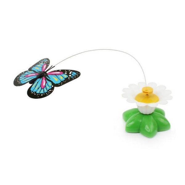 

colorful butterfly funny dog cat toys bird pet seat scratch toy for pet dog cats intelligence training plastic jllwvx