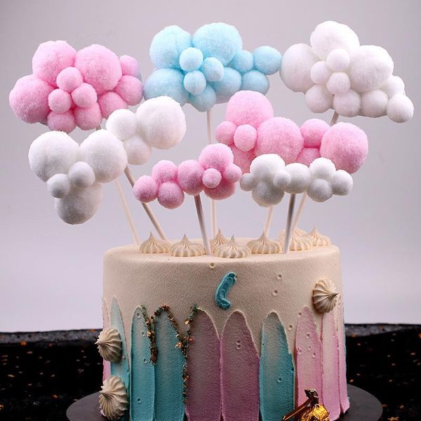 

other festive & party supplies cake ers cute colorful cloud decorations for birthday wedding decorating