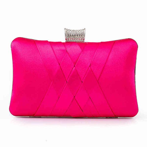 

fashion woven handbag dinner bag lady chain banquet women's