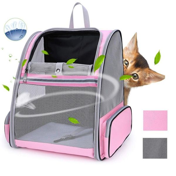 

cat carriers,crates & houses cats breathable mesh pet backpack innovative traveler bubble carriers for bag carrier dog