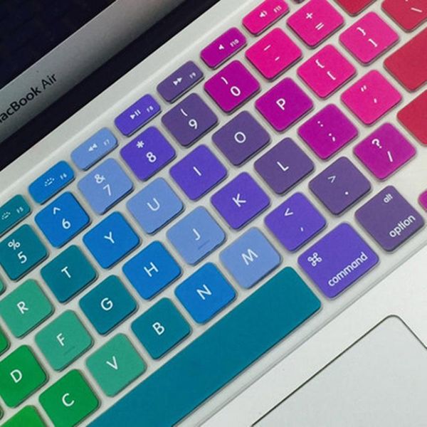 

keyboard covers colorful silicon cover lapskin notebook protector for 11" 13" 15" retina