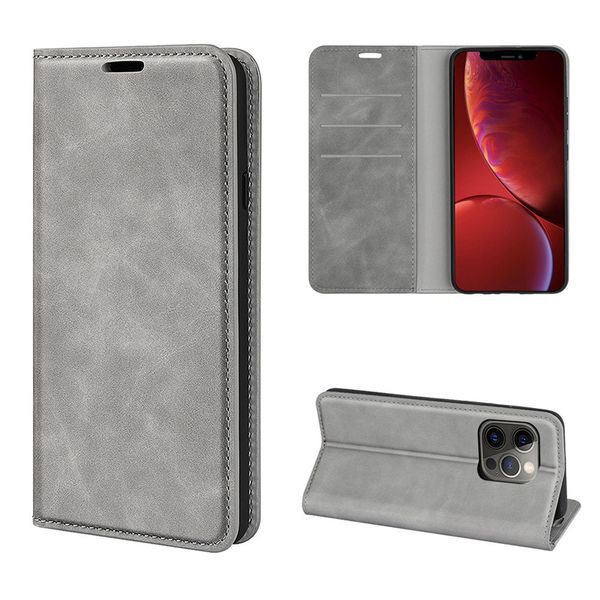 Leder Flip Wallet Handyhüllen für iPhone 13 Pro Max Samsung Galaxy S22 Plus Ultra A23 A33 A53 Google Pixel 6A Kartensteckplatz Retro Magnethüllen