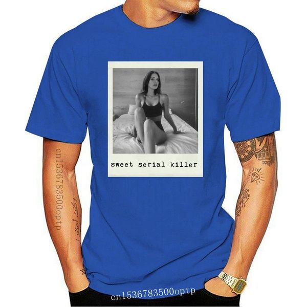 

men's t-shirts sweet serial killer tee men t shirt, White;black