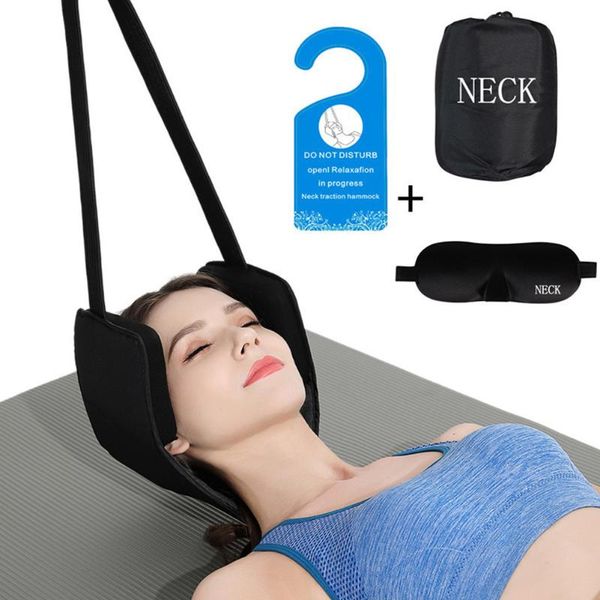 

neck stretcher pillow kit device working-out comfortable ergonomic neck traction decoration for relieve tension